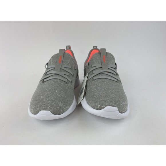 Adidas Cloudfoam Pure Metal Gray Women's Size 9.5 Sneakers Shoes Orange - Picture 8 of 12